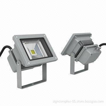 10W LED Floodlight with 1 Piece Integrated High-powered (COB) and High-utilization of Power